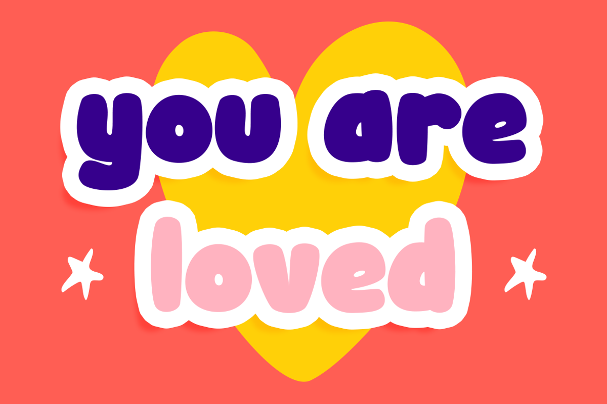 Patch Note - Chubby Kids Font, a Sans Serif Font by Modestype Studio (Photo 3 of 10)