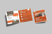 Square Bifold Brochure Mockup, a Brochure Template by graphictime (Thumbnail 9 of 12)