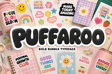 Puffaroo – Playful Bubble Font