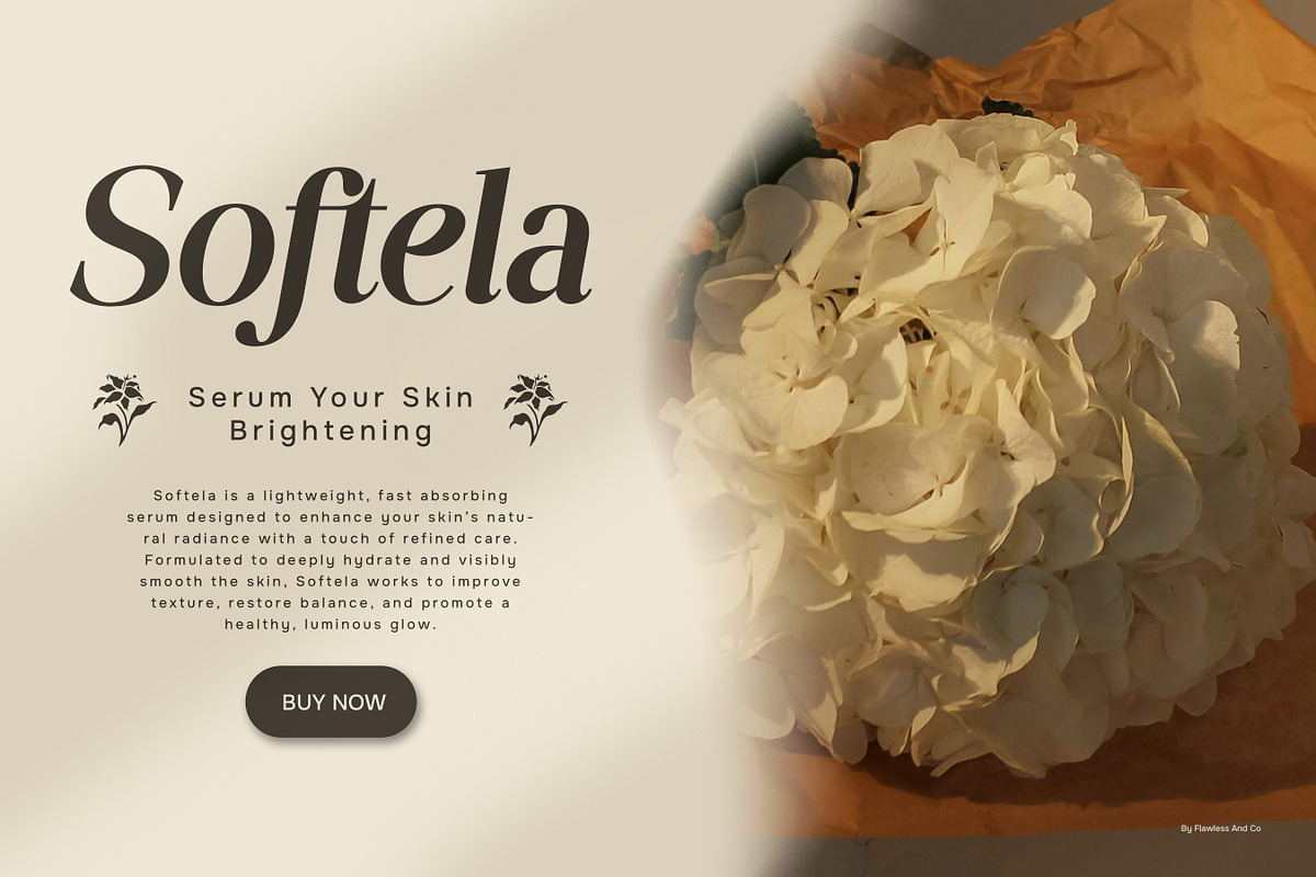 Saffiera - Classy Serif Font, a Serif Font by Flawless And Co (Photo 2 of 10)