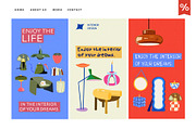 Modern home furniture, an Object Illustration by Luamor (Thumbnail 3 of 9)