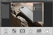 Mobile Phone Rock Surface PSD, a Device Mockup by Bruno's Shop (Thumbnail 2 of 3)