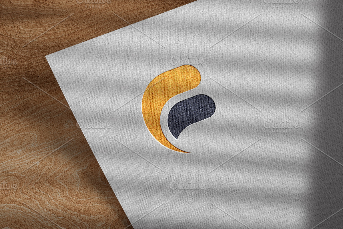 Creative F Letter 4 Icons Logo Set, a Branding & Logo Template by DesignBox (Photo 3 of 5)