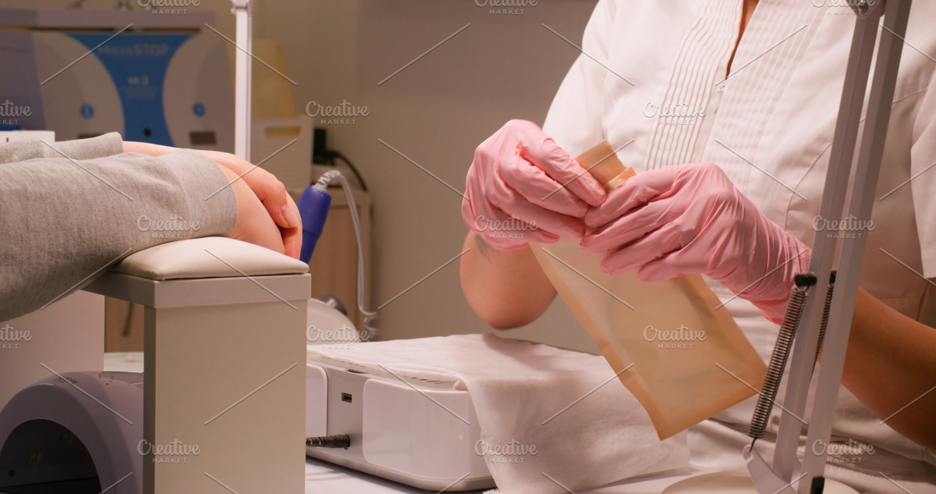Professional manicure nail hygiene female hands, a Person Photo by Photo Drive Studio