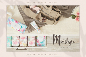 Marlyn - Handwritten Script Font