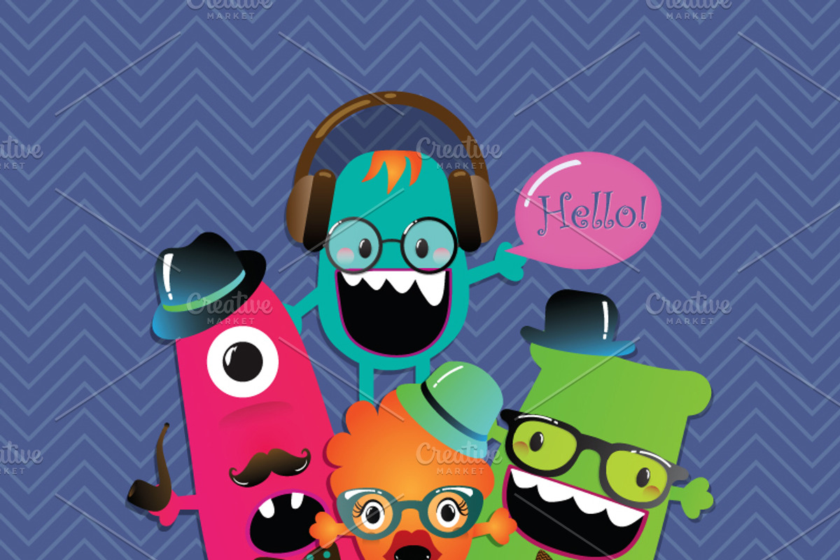 Collection of Greeting Cards, a Card Template by Olya Creative (Photo 1 of 4)