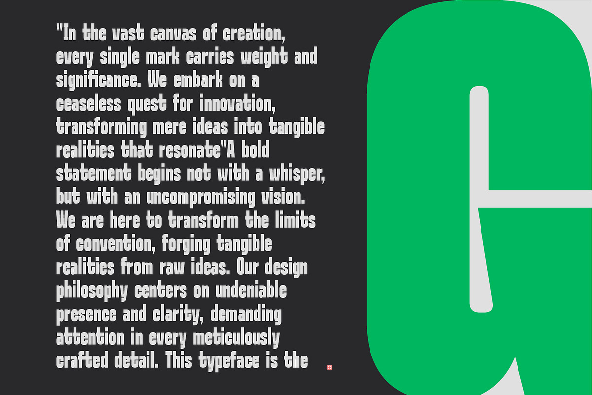 Ferron – Bold Sans (9 Widths), a Sans Serif Font by Nollev (Photo 4 of 10)