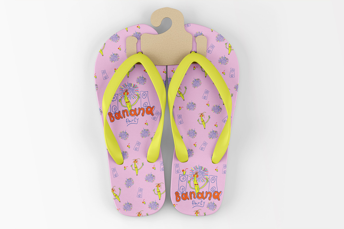 Fun Banana Print & Pattern, a Decorative Illustration by Plaid4You (Photo 5 of 9)