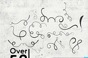 Hand-Sketched Swirls Vector Kit, a Texture Illustration by Creative Media Co (Thumbnail 2 of 3)