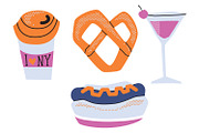 New York clipart SVG Manhattan Set, an Object Illustration by TanchaArt (Thumbnail 4 of 7)