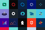 100 Logotypes & symbols bundle, a Branding & Logo Template by Srg® (Thumbnail 4 of 9)