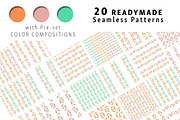 BLOSSOM - Hand Drawn Florals Pattern, a Pattern Graphic by Design Unique (Thumbnail 2 of 8)