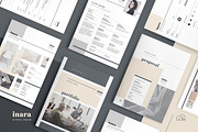 Pitch Pack - Inara, a Brochure Template by bilmaw creative (Thumbnail 1 of 16)