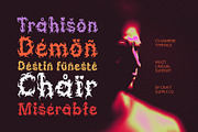 CS Vampire – Black Metal Font, a Blackletter Font by Craft Supply Co. (Thumbnail 5 of 8)