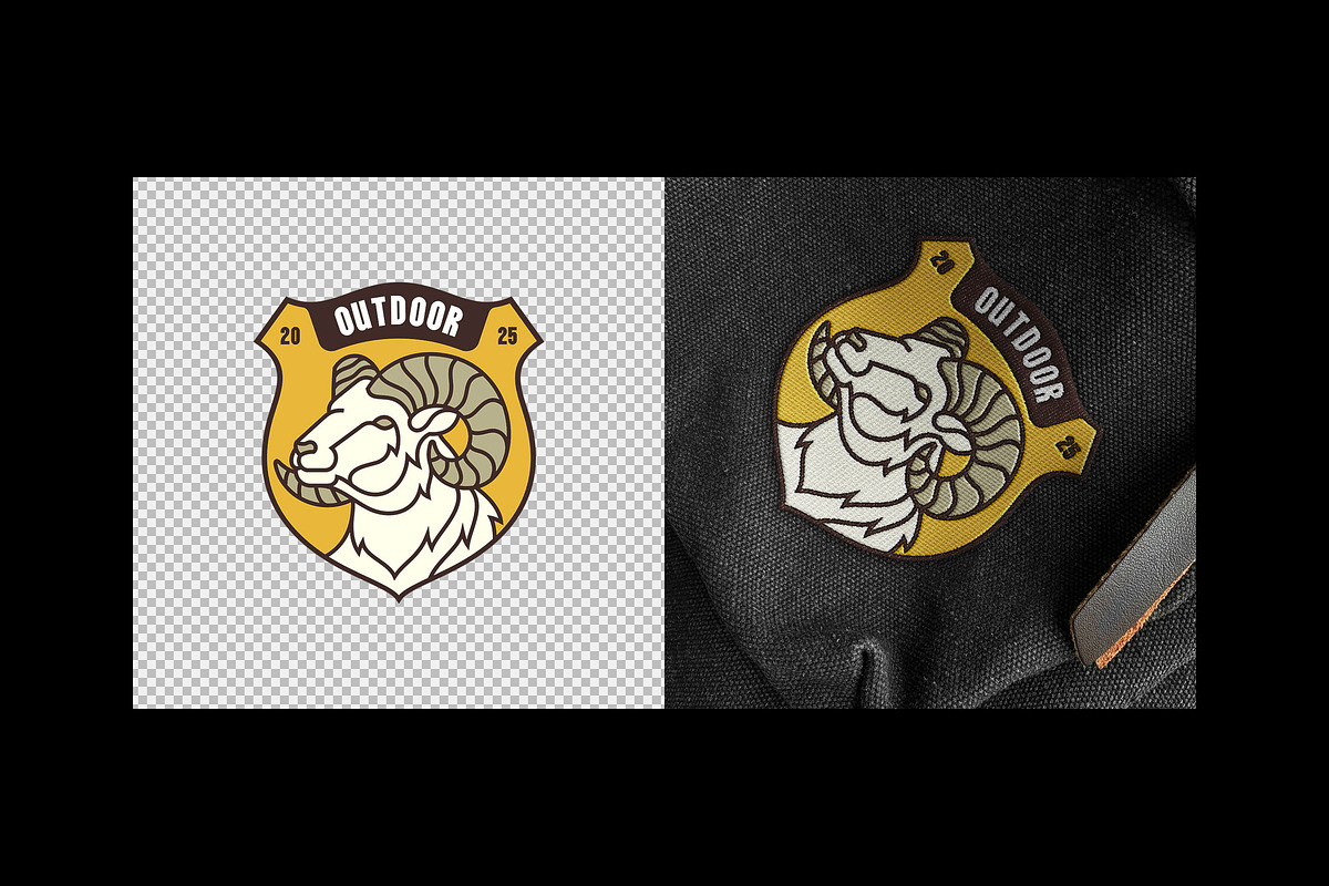 Backpack Patch Mockup, a Product Mockup by Design Squad (Photo 3 of 5)