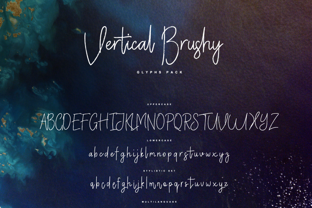 Vertical Brushy preview 6