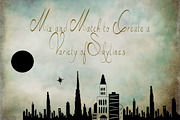 Handsketched Cityscape Clipart Set 2, an Illustration by Lone Star I&D (Thumbnail 3 of 5)