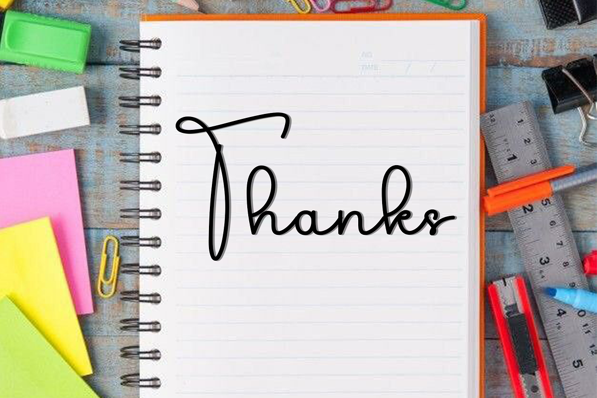 Handwriting, a Handwritten Font by FreshTypeINK (Photo 8 of 8)