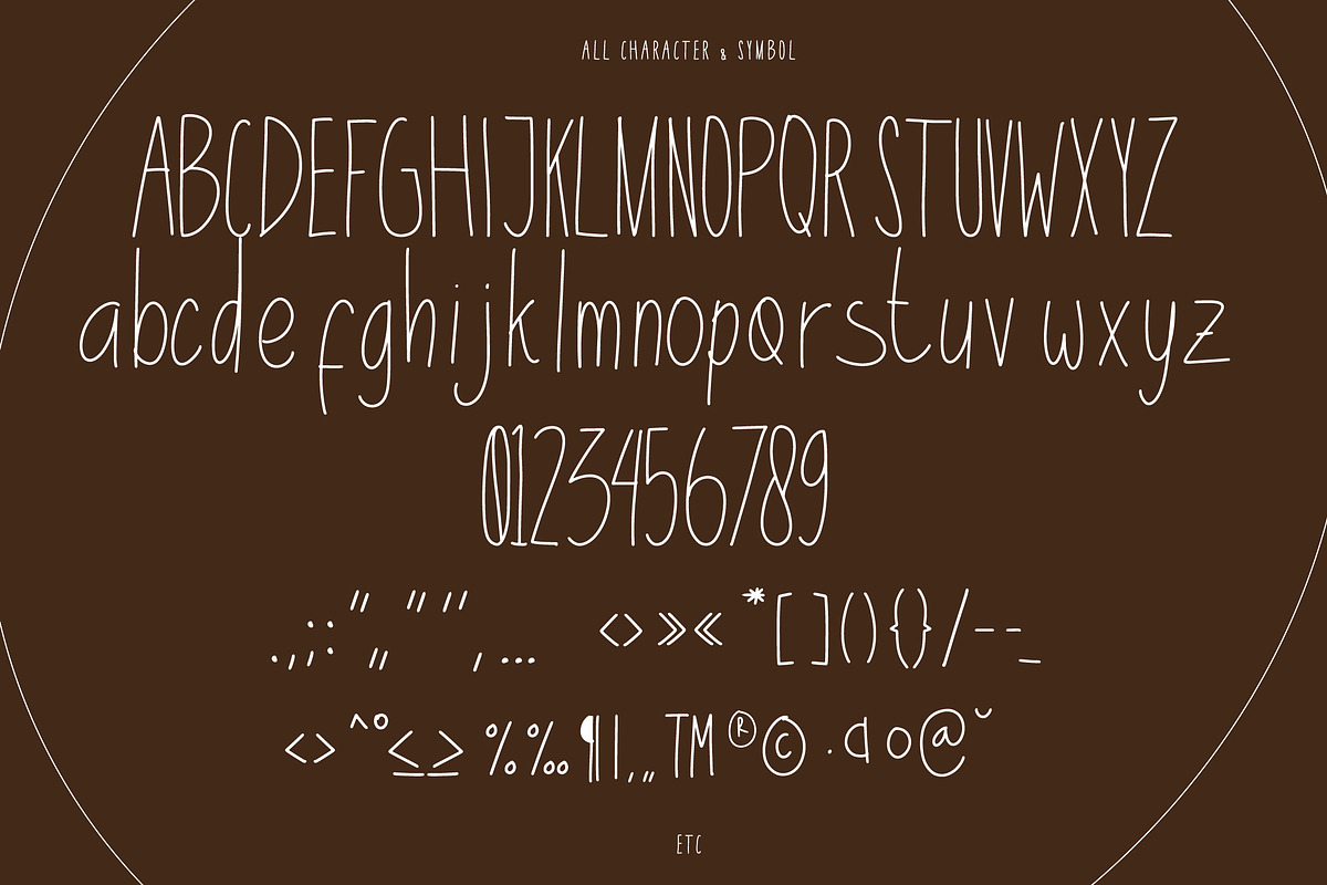 Evesmeer Handwritting Typeface, a Handwritten Font by Sundaylab (Photo 2 of 5)