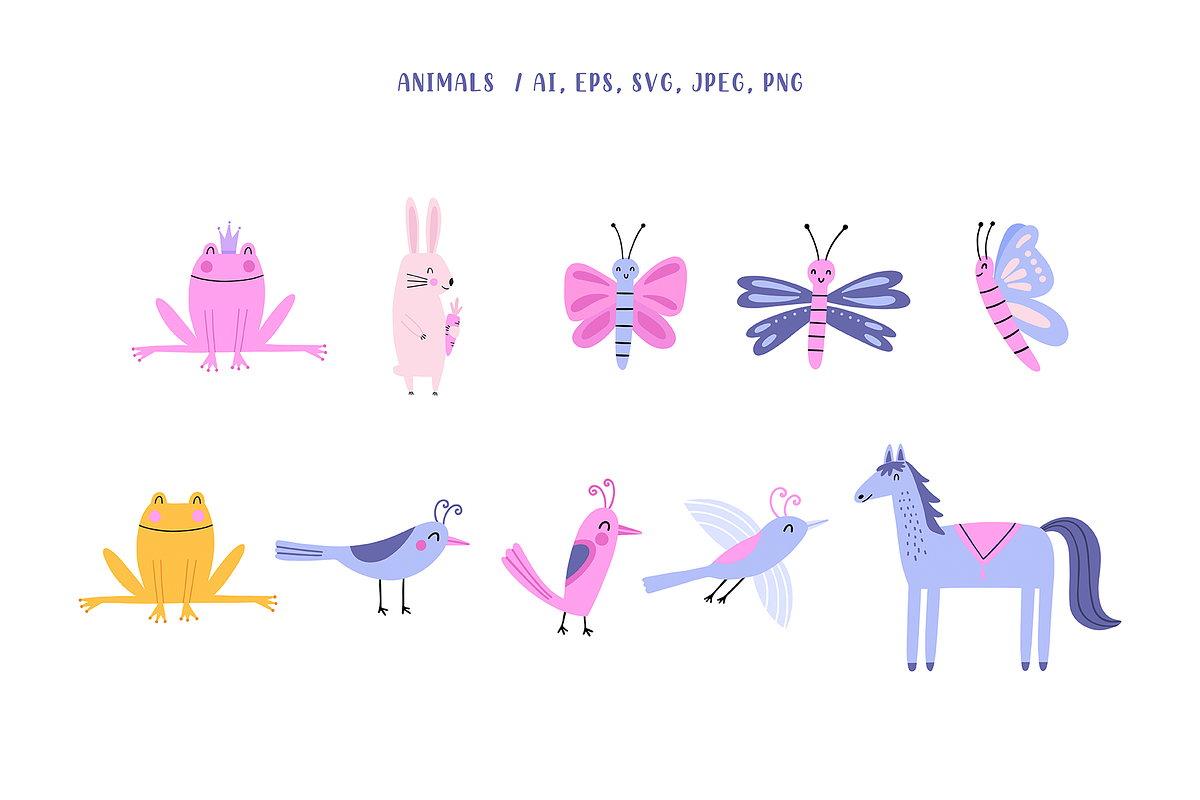 Magical World Map & Card Creator, an Animal Illustration by Nova Studio (Photo 5 of 25)
