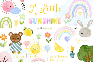 A Little Sunshine Clipart