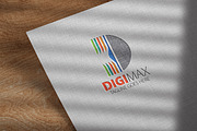 Digimax D Letter Logo, a Branding & Logo Template by Josuf Media (Thumbnail 4 of 4)