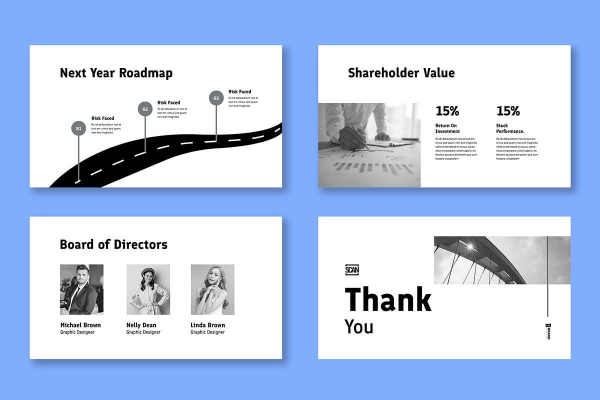 Annual Report Presentation, a Presentation Template by ContestDesign (Photo 6 of 6)