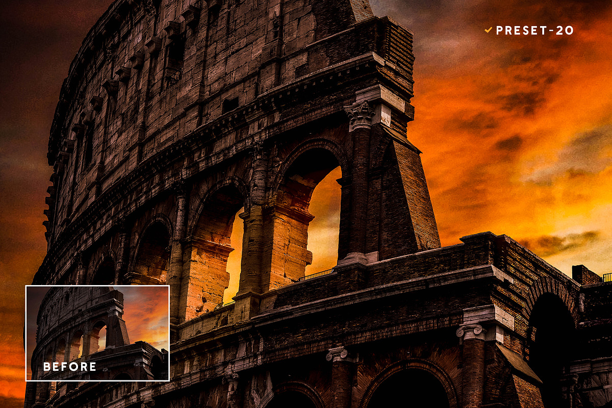 Old Architecture Presets & Actions, an Action Add-On by Effect-Hub (Photo 2 of 23)