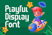 Crispy Chery - Playful Display Font, a Sans Serif Font by Aksapix Studio (Thumbnail 2 of 8)