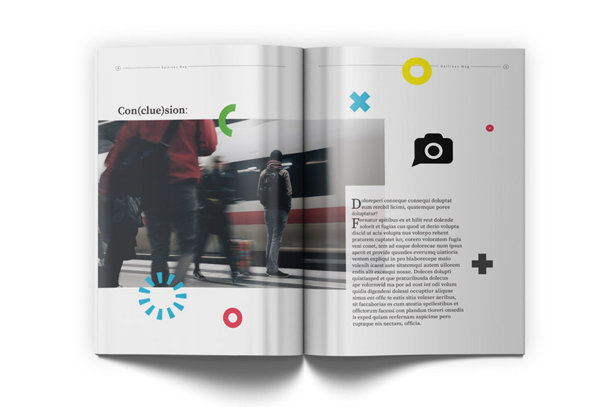 Lifestyle Magazine Template, a Magazine Template by TeddyGraphics (Photo 18 of 19)