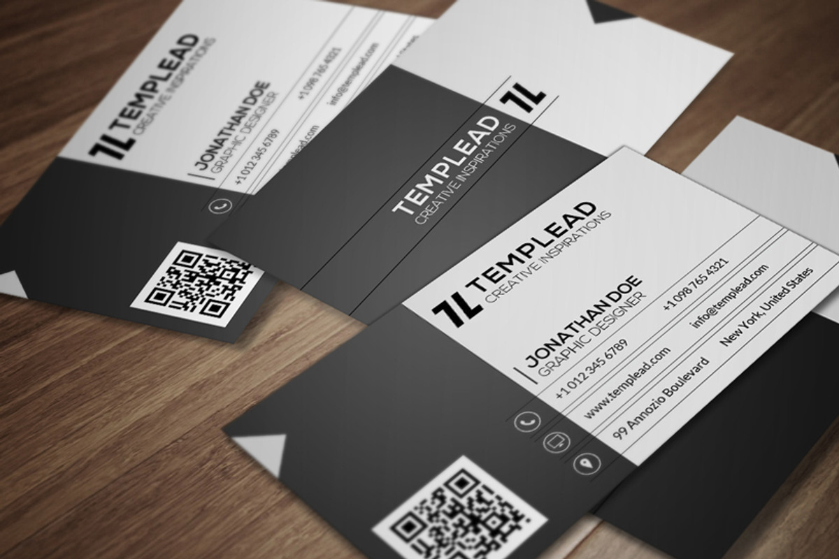 Corporate Business Card CM152, a Business Card Template by annozio (Photo 1 of 4)