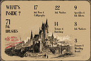 The Ultimate Ink Collection, a Brush Add-On by GRANCI STUDIOS (Thumbnail 2 of 9)
