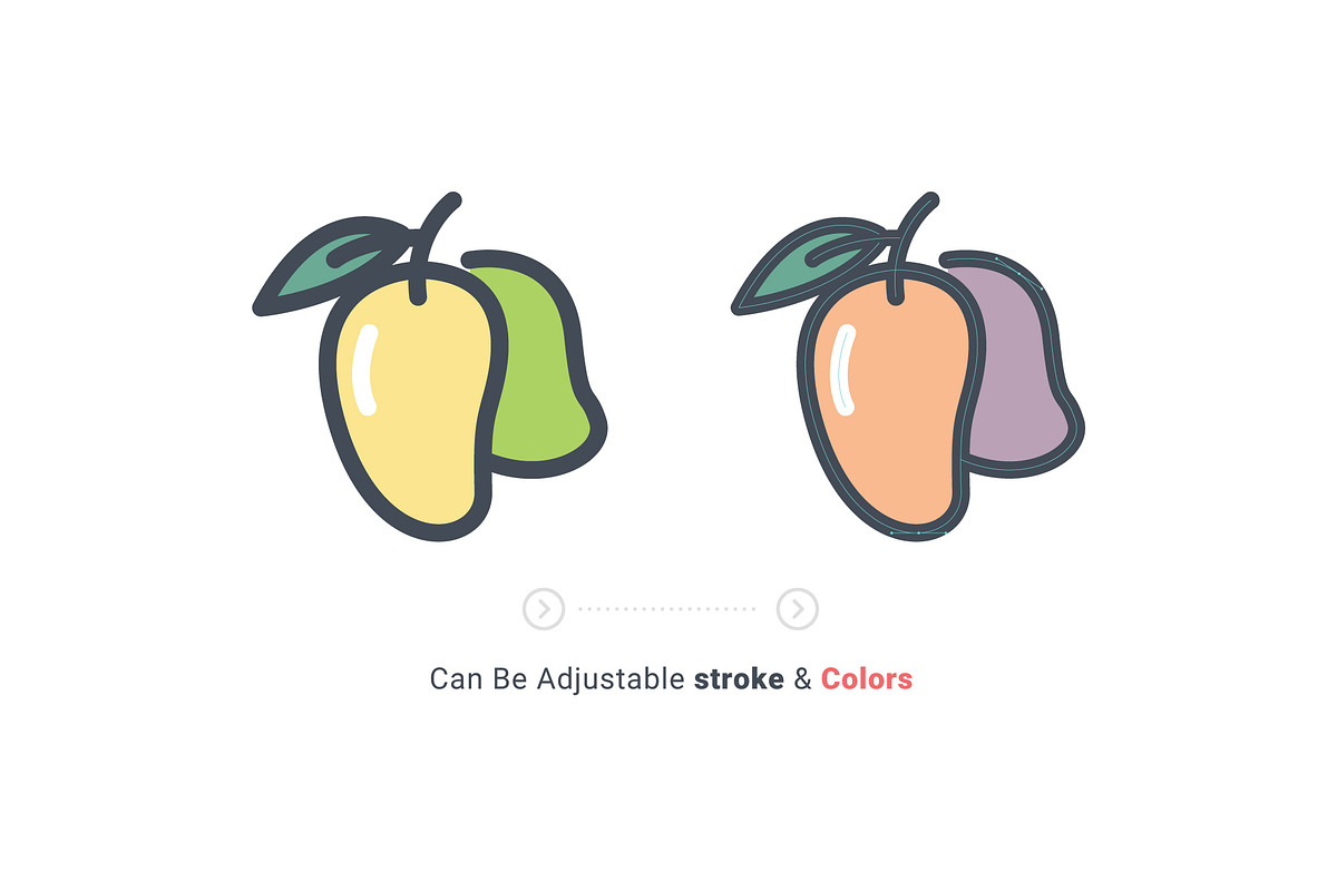 Food Vector Icons, an Icon by BomSymbols (Photo 2 of 5)