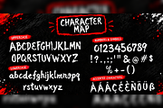 Vorzel Rough Brush Display Font, a Handwritten Font by mesuka (Thumbnail 5 of 5)