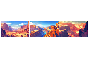 Grand Canyon Flat Background