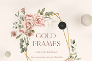 Blush Garden- Watercolor Floral set, a Texture Illustration by Grace Noboa Illustrations (Thumbnail 4 of 10)