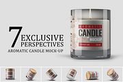 Aromatic Candle 7 Mock-Up, an Advertising Mockup by Se٧enStudio (Thumbnail 1 of 9)