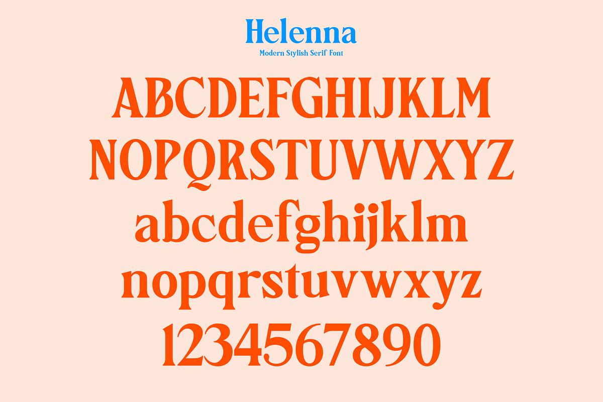 Helenna Serif, a Serif Font by Alphaleonis_std (Photo 8 of 8)