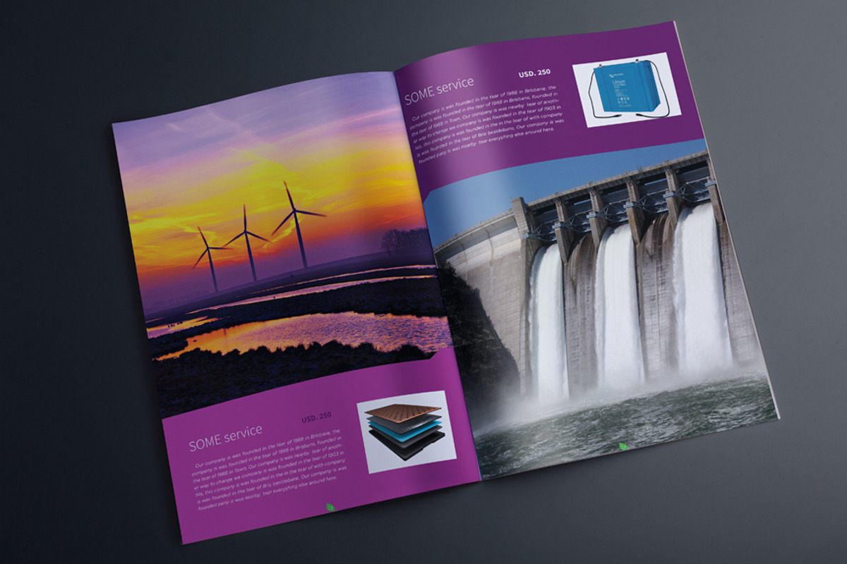 Indesign Multipurpose Green Catalog, a Brochure Template by RudanStudio (Photo 7 of 13)