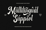 Kingsroad, a Script Font by Essentials Studio (Thumbnail 6 of 10)