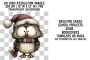 Quirky Holiday Christmas Clipart, an Illustration by Craft Nest (Thumbnail 2 of 6)