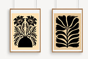Abstract flower wall art posters set, an Illustration by Libby Wishes (Thumbnail 11 of 11)