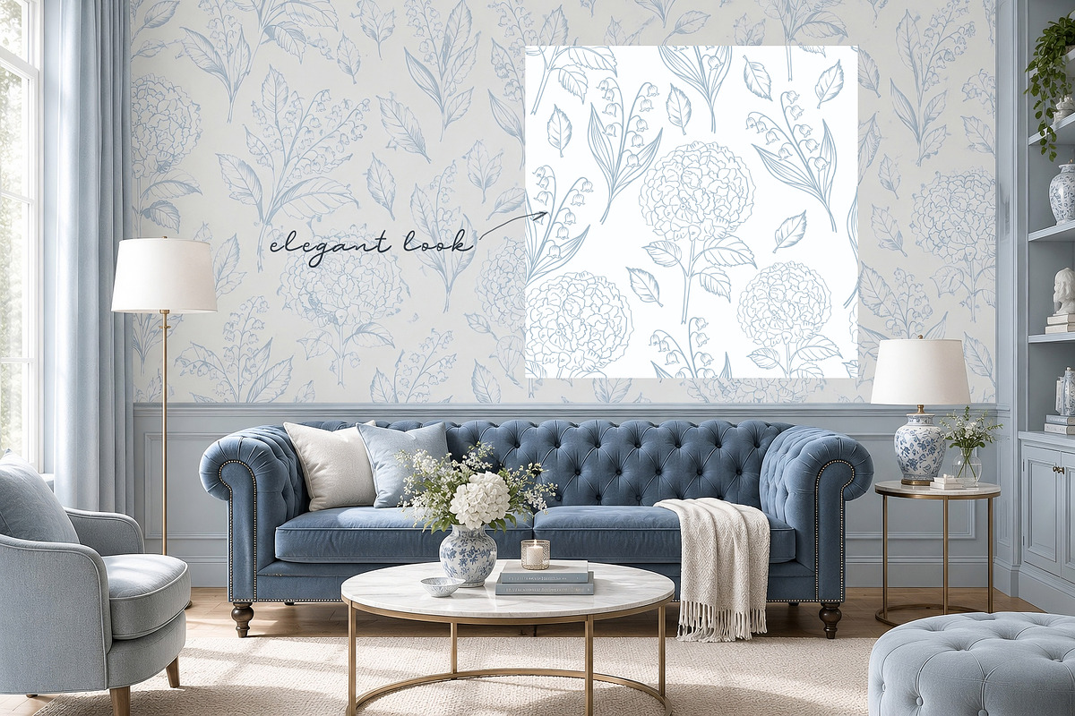 Seamless vector Floral Pattern set, a Pattern Graphic by FleurArt (Photo 16 of 16)
