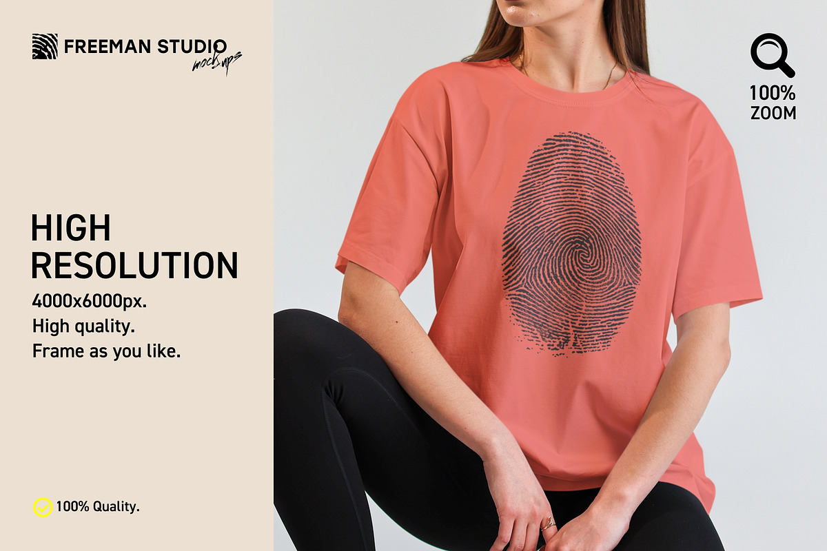 T-Shirt Mockup, a Shirt Mockup by Freeman Studio (Photo 4 of 14)