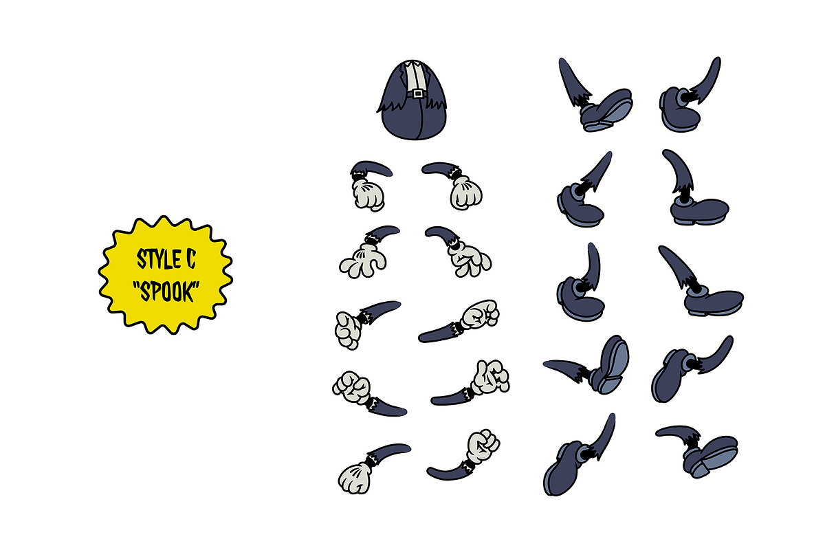 Halloween Cartoon Bundle, an Illustration by The Isian (Photo 25 of 40)
