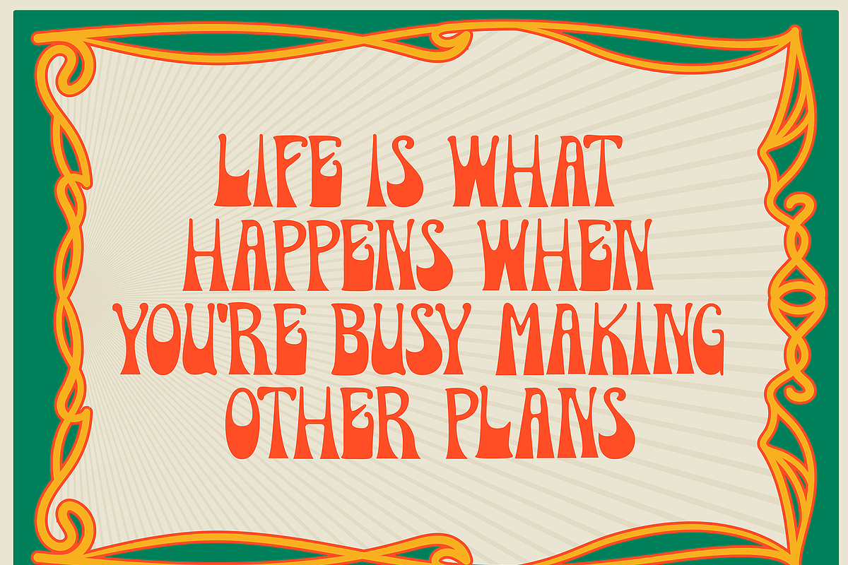 Bacesy Psychedelic Font, a Font by Authentic Studio (Photo 3 of 4)