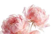 Pink Peony Watercolor 8 PNG Clipart, an Object Graphic by LoveDesignShop (Thumbnail 4 of 4)