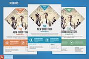 Clean Business Flyer, a Flyer Template by Nody4Design (Thumbnail 1 of 4)