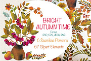 Bright autumn time, an Illustration by Tanna.ART (Thumbnail 1 of 19)