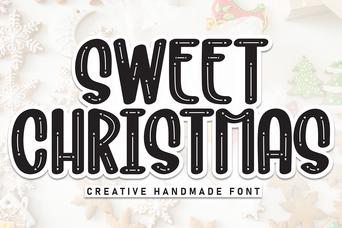 Sweet Christmas | Script Font, a Script Font by Scratchones (Photo 1 of 8)